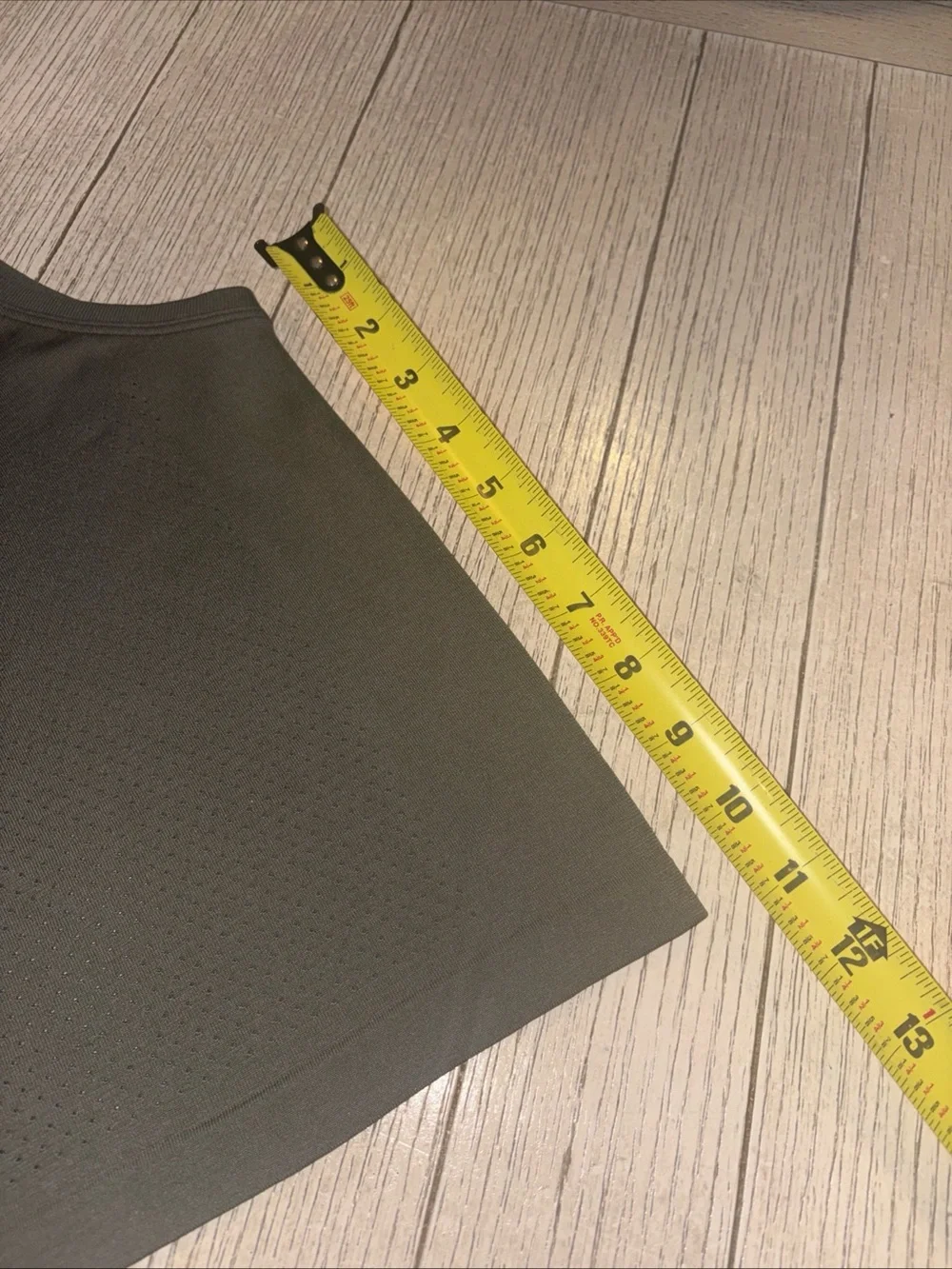 Lululemon Swiftly Breathe Crop Tank Sage Grey Size 8
